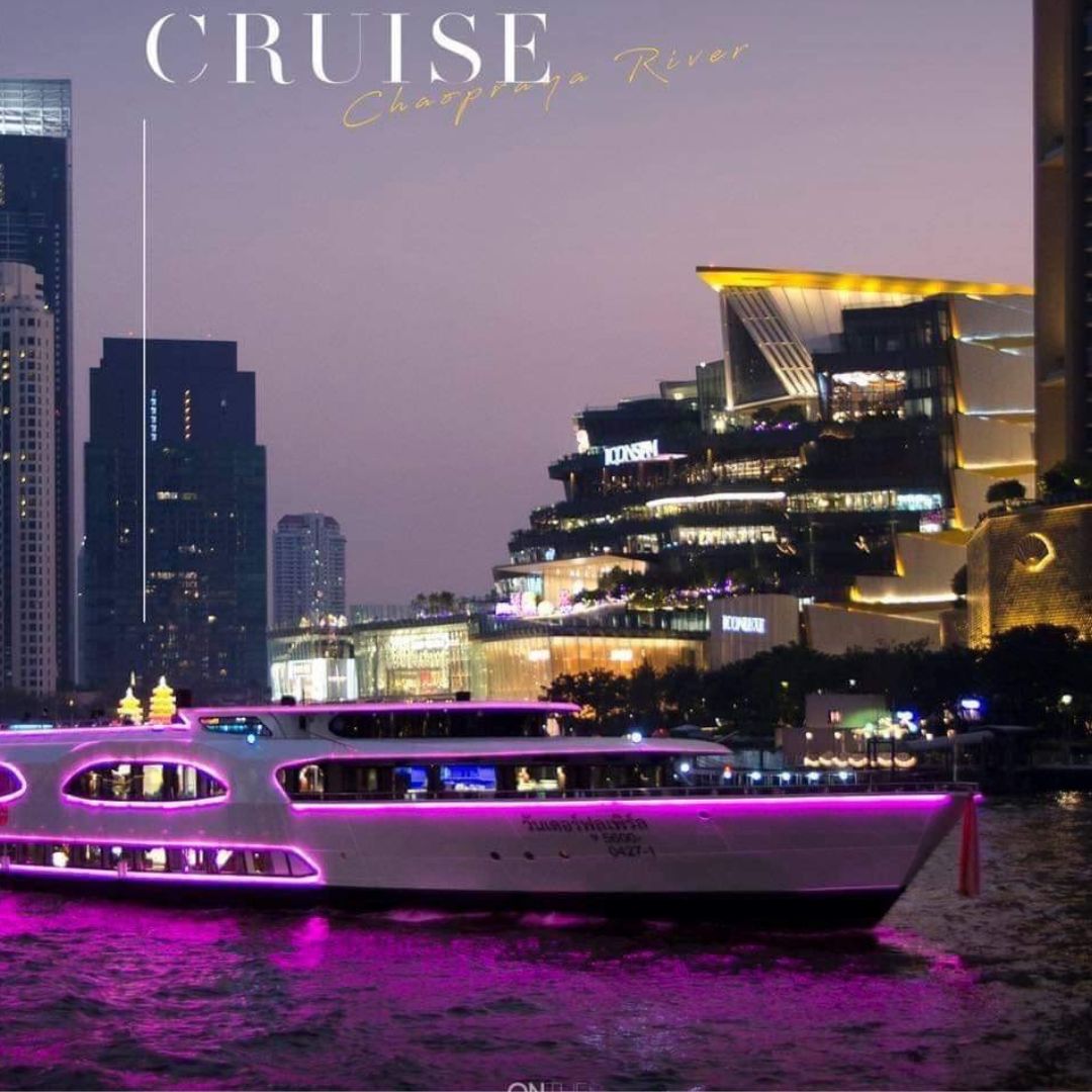 ดินเนอร์เจ้าพระยา วันลอยกระทง!! Wonderful Pearl Cruise (โปรแกรม Loy Krathong Festival Dinner Cruise) วันพุธ ที่ 5 พฤศจิกายน 2568