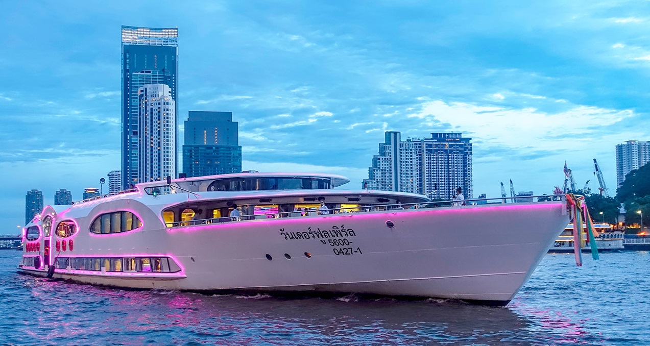ดินเนอร์เจ้าพระยา วันปีใหม่ เคานท์ดาวน์!! Wonderful Pearl Cruise (โปรแกรม Celebrate New Year Eve 2026 Dinner Cruise) วันพุธ ที่ 31 ธันวาคม 2568
