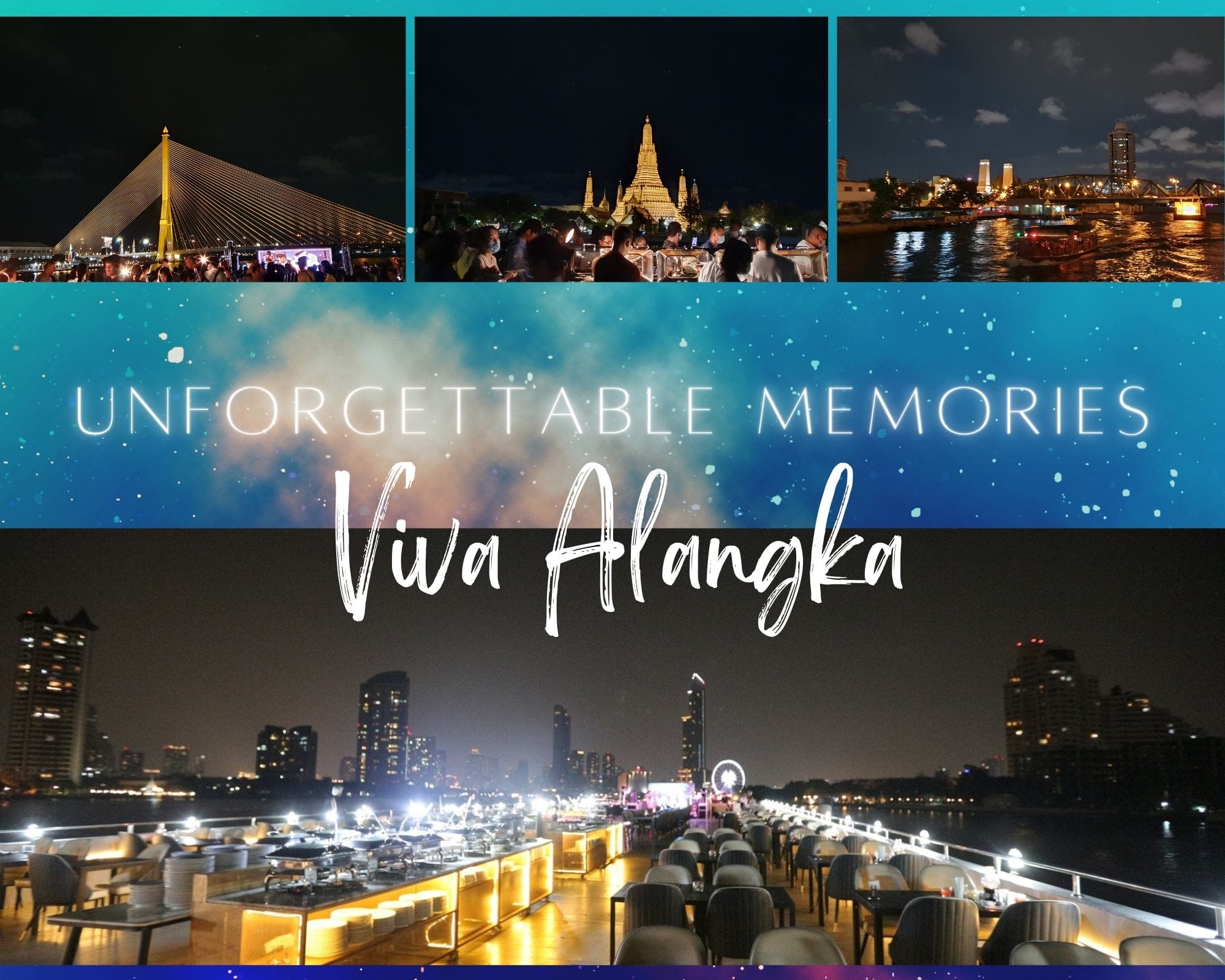 Dinner: เจ้าพระยา VIVA Alangka Cruise Promotion!! มา 4 จ่าย 3  Free!! Flow Beer Free!! Mini Birthday Cake