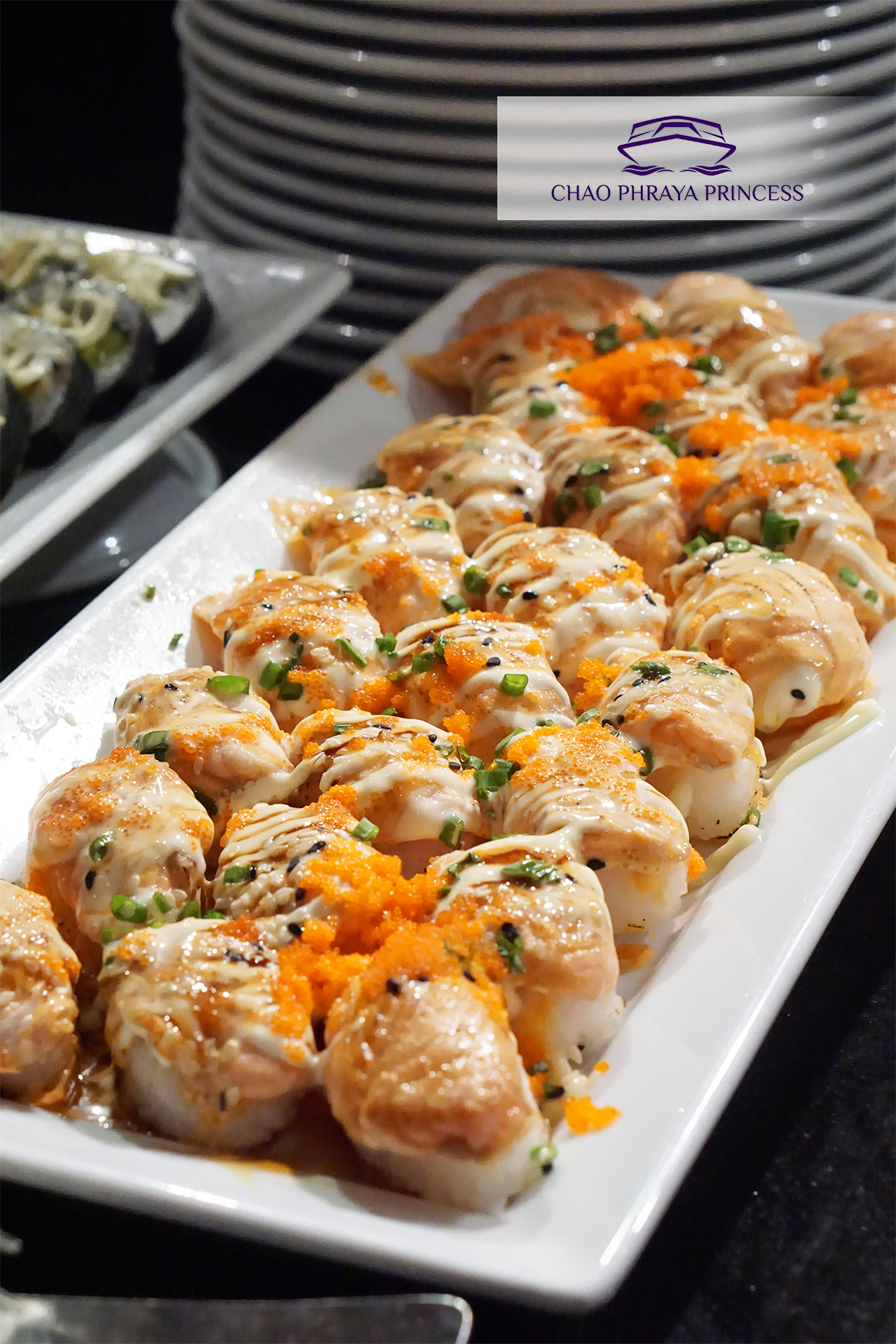 Dinner: เจ้าพระยา ChaophrayaPrincess Cruise (โปรแกรม Dinner Cruise)-ICON SIAM /ASIATIQUE Pier