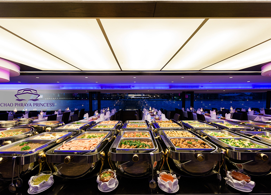 Dinner: เจ้าพระยา ChaophrayaPrincess Cruise (โปรแกรม Dinner Cruise)-ICON SIAM /ASIATIQUE Pier