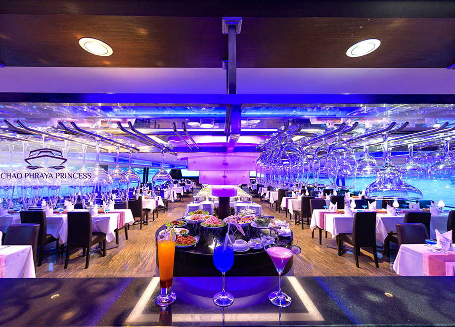 Dinner: เจ้าพระยา ChaophrayaPrincess Cruise (โปรแกรม Dinner Cruise)-ICON SIAM /ASIATIQUE Pier