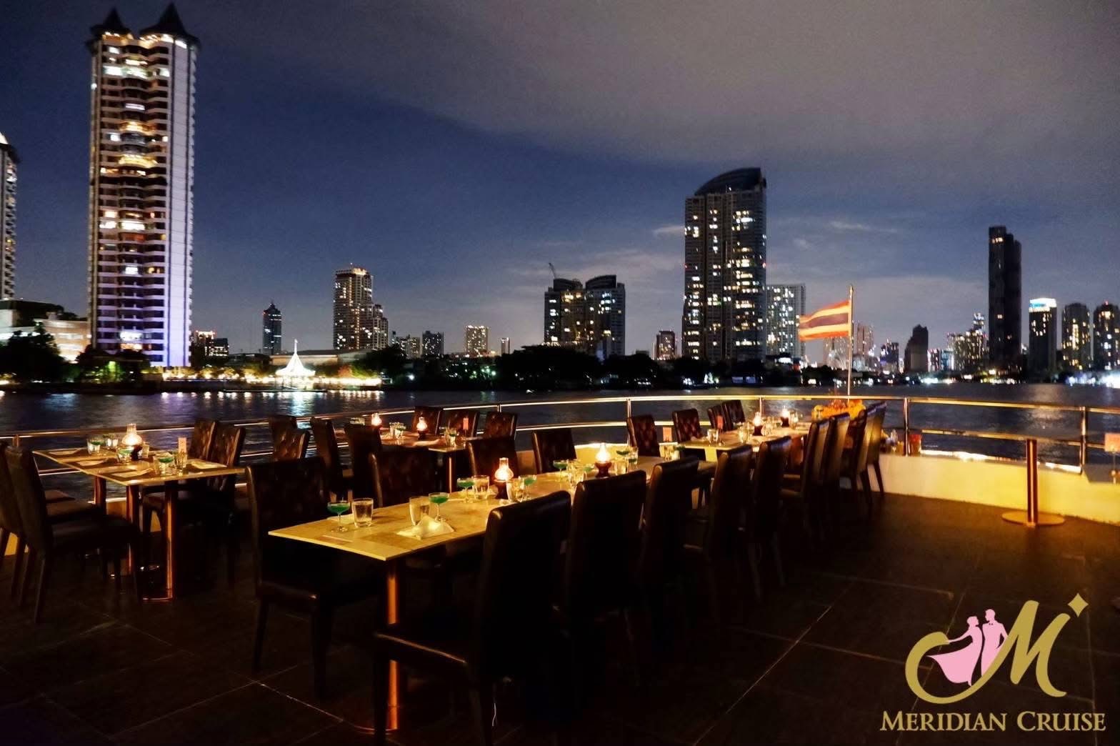 Sunset: เจ้าพระยา Meridian Cruise 1 ฟรี น้ำอัดลมไม่อั้น!