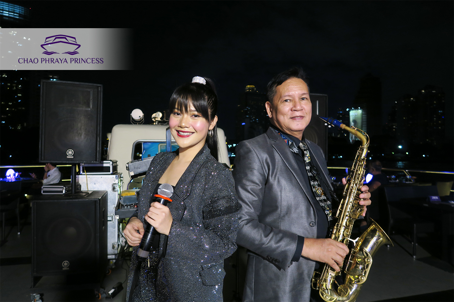 Dinner: เจ้าพระยา ChaophrayaPrincess Cruise (โปรแกรม Dinner Cruise)-ICON SIAM /ASIATIQUE Pier