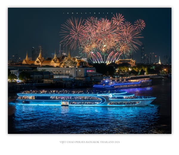 Dinner: เจ้าพระยา Royal Princess Cruise  Free!! Birthday Cake