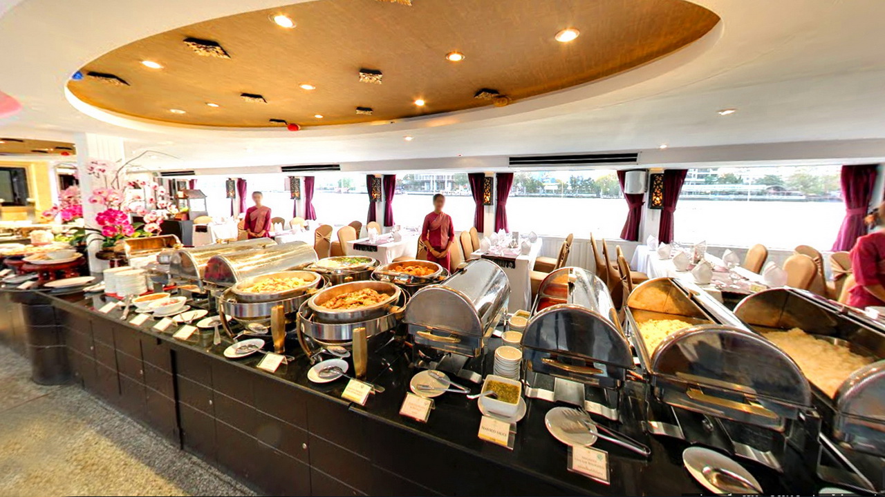 Dinner: เจ้าพระยา Chaophraya Cruise (โปรแกรม AMAZING DINNER CRUISE)