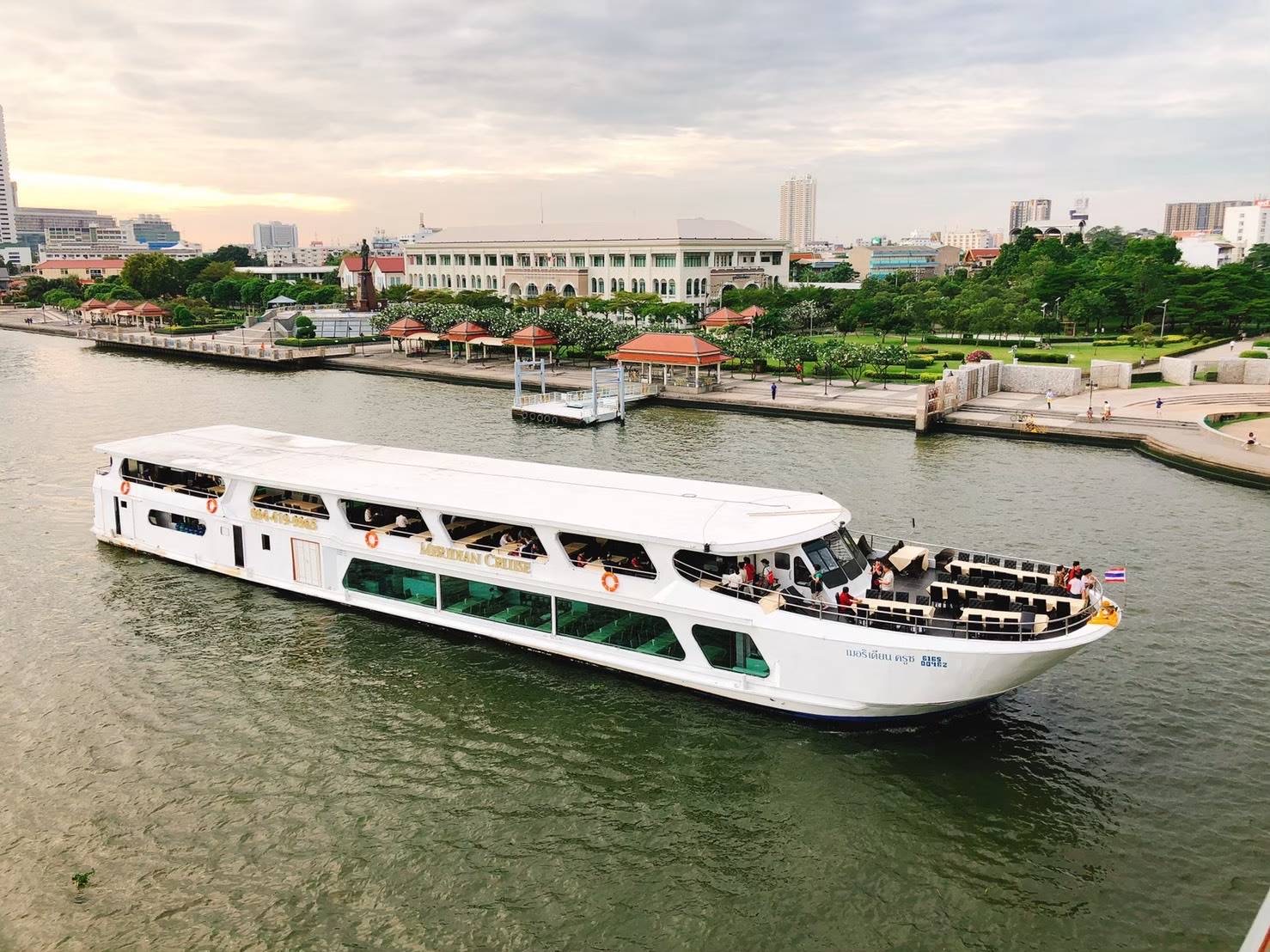 Sunset: เจ้าพระยา Meridian Cruise 1 ฟรี น้ำอัดลมไม่อั้น!