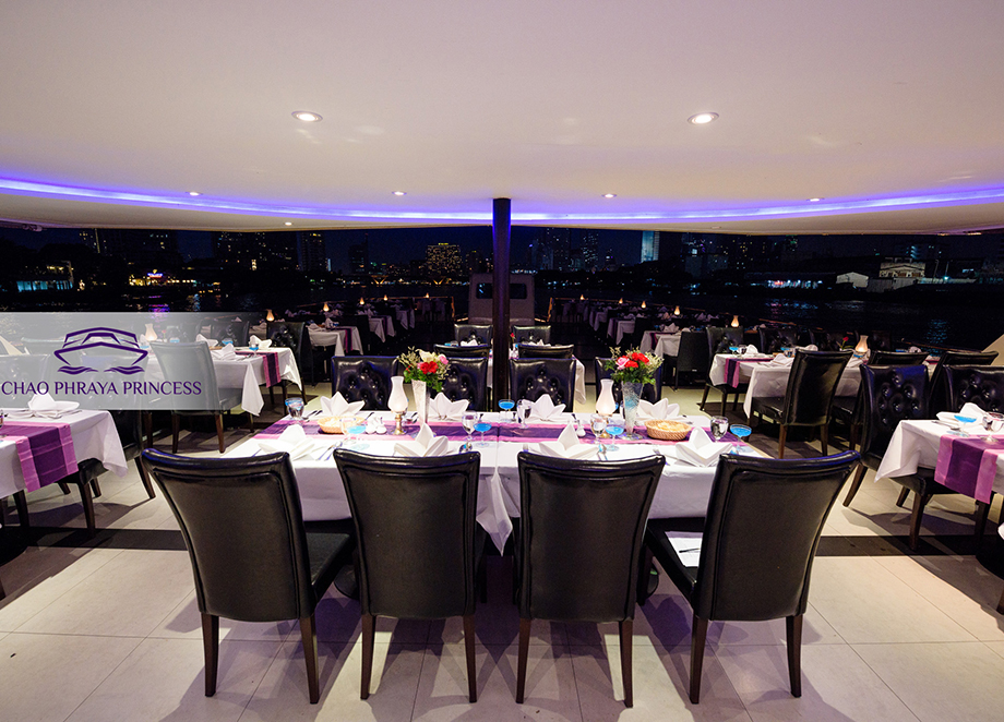 Dinner: เจ้าพระยา ChaophrayaPrincess Cruise (โปรแกรม Dinner Cruise)-ICON SIAM /ASIATIQUE Pier
