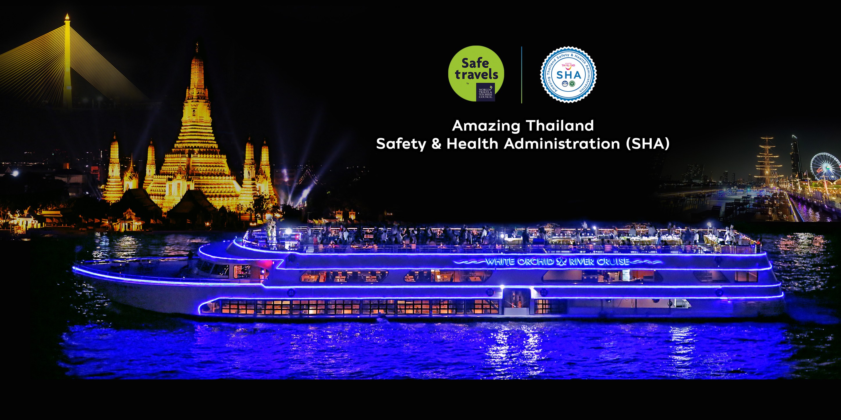 Dinner: เจ้าพระยา White Orchid River Cruise Promotion!! มา 4 จ่าย 3 Free Flow เบียร์สด!!