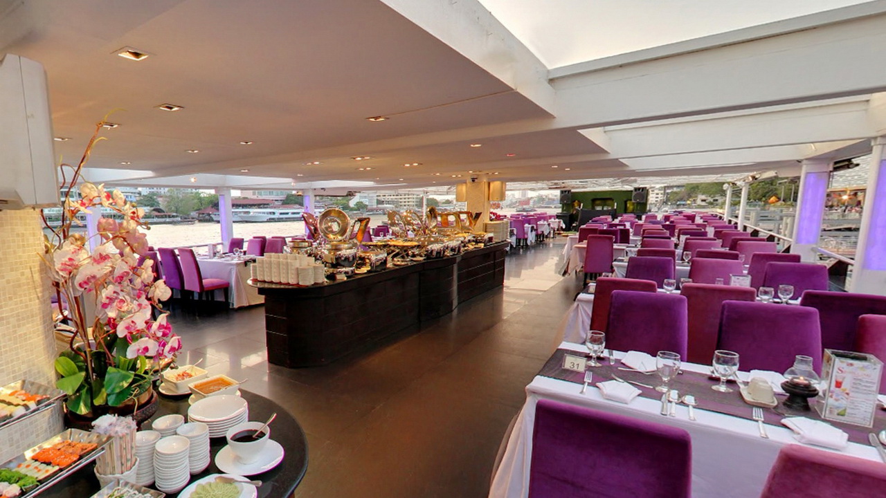 Dinner: เจ้าพระยา Chaophraya Cruise (โปรแกรม AMAZING DINNER CRUISE)