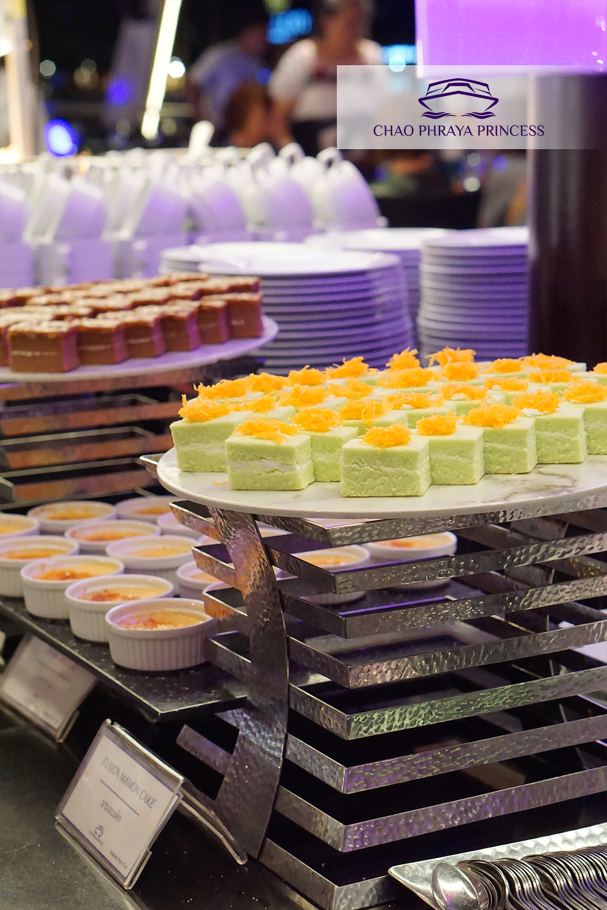 Dinner: เจ้าพระยา ChaophrayaPrincess Cruise (โปรแกรม Dinner Cruise)-ICON SIAM /ASIATIQUE Pier