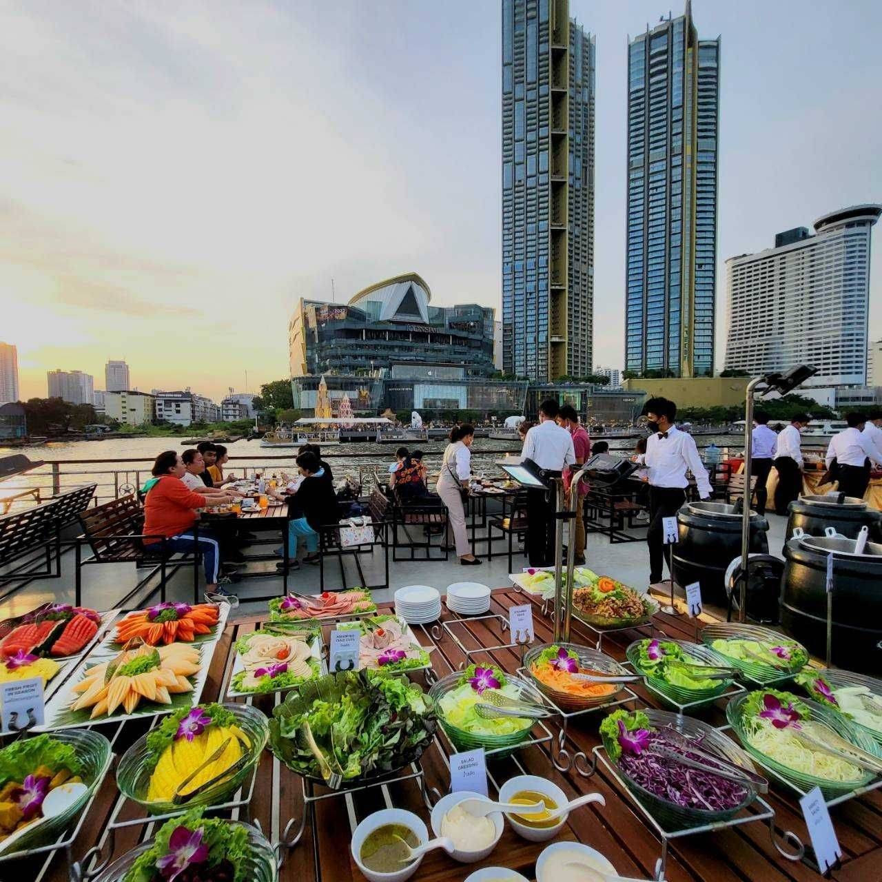 Dinner: เจ้าพระยา White Orchid River Cruise Promotion!! มา 4 จ่าย 3 Free Flow เบียร์สด!!