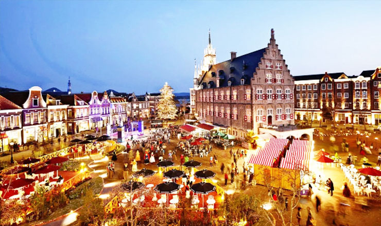 บัตรเข้าสวนสนุกเฮาส์เทนบอช (Huis Ten Bosch) ที่นางาซากิ